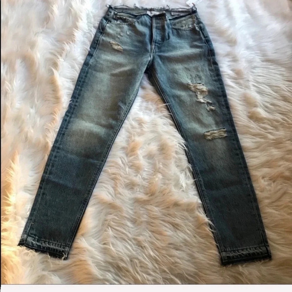 NWOT FRAME Rigid Re-Release Le Original Jeans Horne New Denim Casual Women’s 26 - Picture 2 of 7